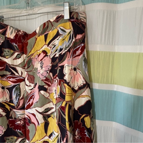 Torrid Mini Challis Off Shoulder Hi-Low Skirt Set Size 5X - Picture 7 of 13